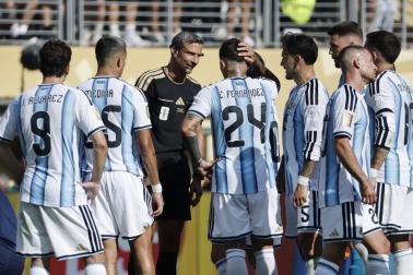 Fotos de la final del Mundial entre España y Argentina