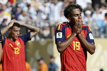 Fotos de la final del Mundial entre España y Argentina