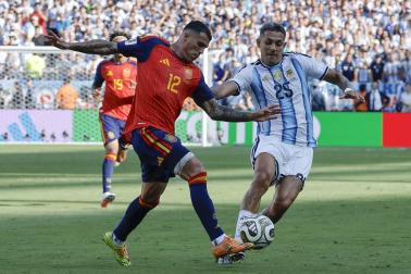 Fotos de la final del Mundial entre España y Argentina