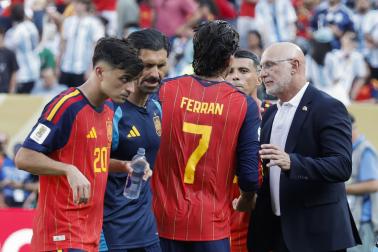 Fotos de la final del Mundial entre España y Argentina