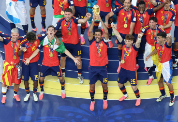 Fotos de la final del Mundial entre España y Argentina