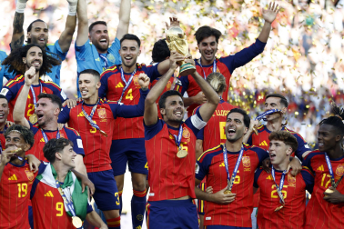Fotos de la final del Mundial entre España y Argentina
