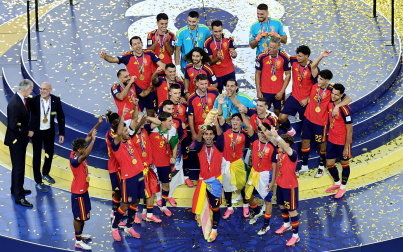 Fotos de la final del Mundial entre España y Argentina