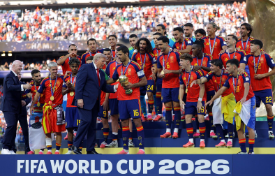 Fotos de la final del Mundial entre España y Argentina