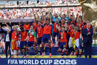 Fotos de la final del Mundial entre España y Argentina