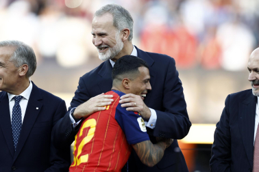 Fotos de la final del Mundial entre España y Argentina