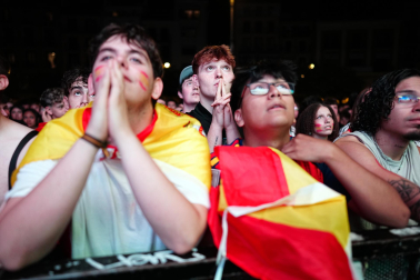 La final del Mundial, en imágenes en Navarra
