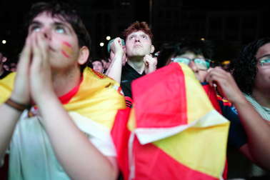 La final del Mundial, en imágenes en Navarra