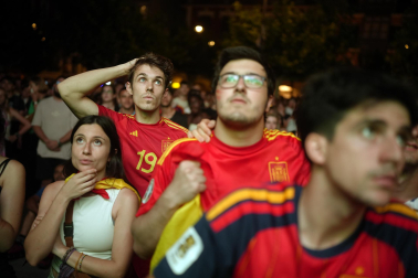 La final del Mundial, en imágenes en Navarra