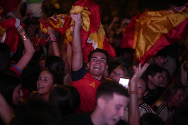 La final del Mundial, en imágenes en Navarra