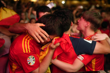 La final del Mundial, en imágenes en Navarra