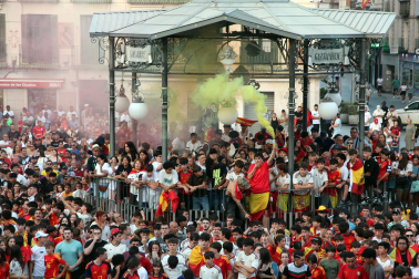 La final del Mundial, en imágenes en Navarra