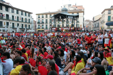 La final del Mundial, en imágenes en Navarra