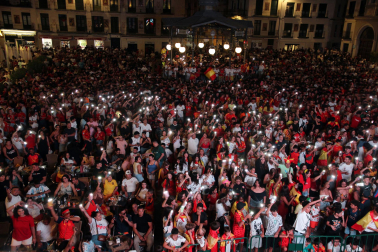 La final del Mundial, en imágenes en Navarra