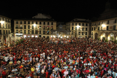 La final del Mundial, en imágenes en Navarra