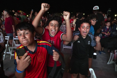 La final del Mundial, en imágenes en Navarra