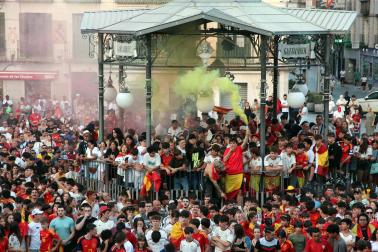 Fotos de la final del Mundial en Tudela y la celebración del Campeonato del Mundo