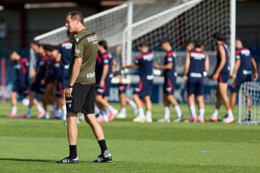 Fotos del entrenamiento de Osasuna de este lunes
