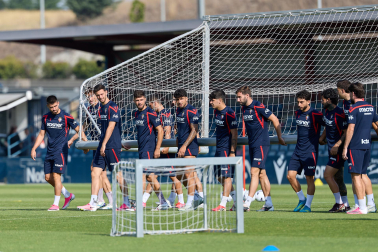 Fotos del entrenamiento de Osasuna de este lunes