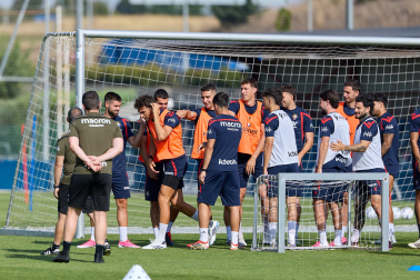 Fotos del entrenamiento de Osasuna de este lunes