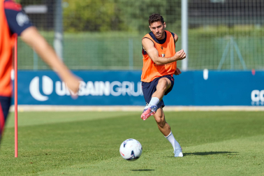 Fotos del entrenamiento de Osasuna de este lunes