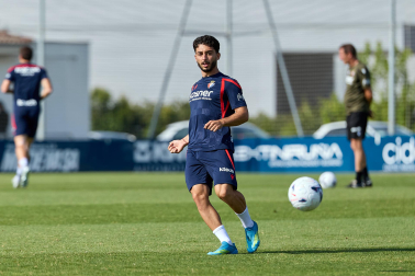 Fotos del entrenamiento de Osasuna de este lunes