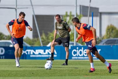Fotos del entrenamiento de Osasuna de este lunes