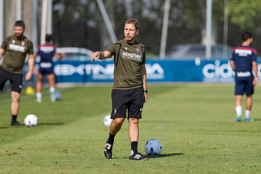 Fotos del entrenamiento de Osasuna de este lunes