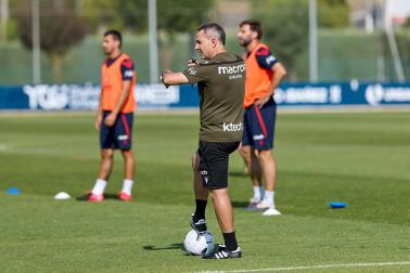 Fotos del entrenamiento de Osasuna de este lunes