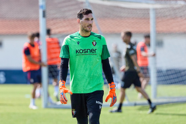Fotos del entrenamiento de Osasuna de este lunes