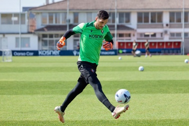 Fotos del entrenamiento de Osasuna de este lunes