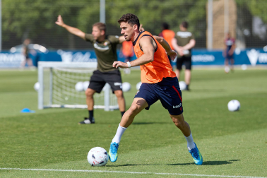 Fotos del entrenamiento de Osasuna de este lunes