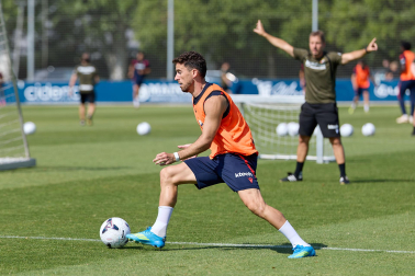 Fotos del entrenamiento de Osasuna de este lunes