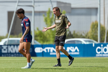 Fotos del entrenamiento de Osasuna de este lunes