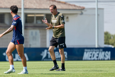 Fotos del entrenamiento de Osasuna de este lunes