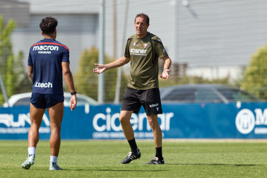 Fotos del entrenamiento de Osasuna de este lunes
