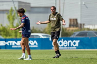 Fotos del entrenamiento de Osasuna de este lunes
