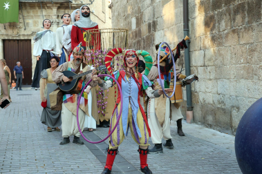 Fotos del pregón inaugural de la Semana Medieval de Estella