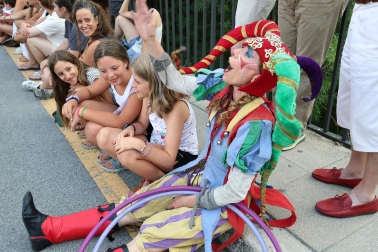 Fotos del pregón inaugural de la Semana Medieval de Estella
