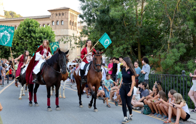 Fotos del pregón inaugural de la Semana Medieval de Estella