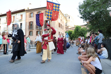 Fotos del pregón inaugural de la Semana Medieval de Estella