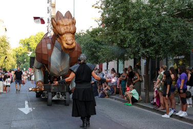 Fotos del pregón inaugural de la Semana Medieval de Estella