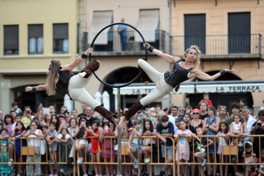 Fotos del pregón inaugural de la Semana Medieval de Estella