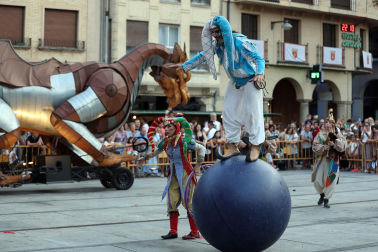 Fotos del pregón inaugural de la Semana Medieval de Estella