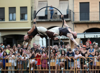 Fotos del pregón inaugural de la Semana Medieval de Estella
