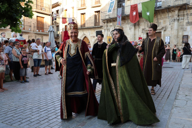 Fotos del pregón inaugural de la Semana Medieval de Estella