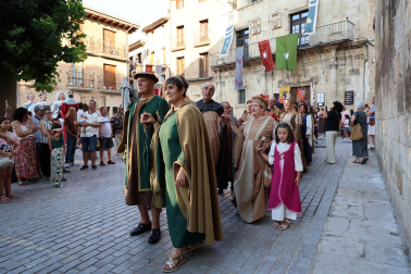 Fotos del pregón inaugural de la Semana Medieval de Estella