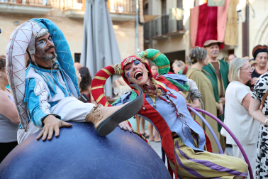 Fotos del pregón inaugural de la Semana Medieval de Estella