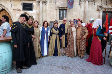 Fotos del pregón inaugural de la Semana Medieval de Estella