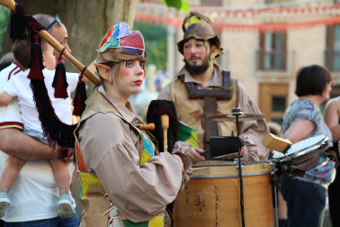 Fotos del pregón inaugural de la Semana Medieval de Estella